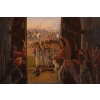 Tableau Attaque du château de Hougoumont (Bataille de Waterloo)