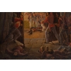 Tableau Attaque du château de Hougoumont (Bataille de Waterloo)