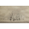 Armada sur mer calme – Willem Van de Velde II (1633 – 1707) | Biron |||||||