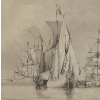 Armada sur mer calme – Willem Van de Velde II (1633 – 1707) | Biron Armada sur mer calme - Willem Van de Velde II (1633 – 1707)