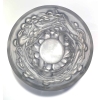 Vase « Avallon » verre blanc patiné bleu de René LALIQUE