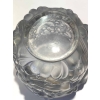 Vase « Avallon » verre blanc patiné bleu de René LALIQUE