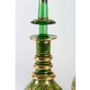 Paire de carafe de Bohême en verre émaillé | Biron Paire de carafe de Bohême en verre émaillé