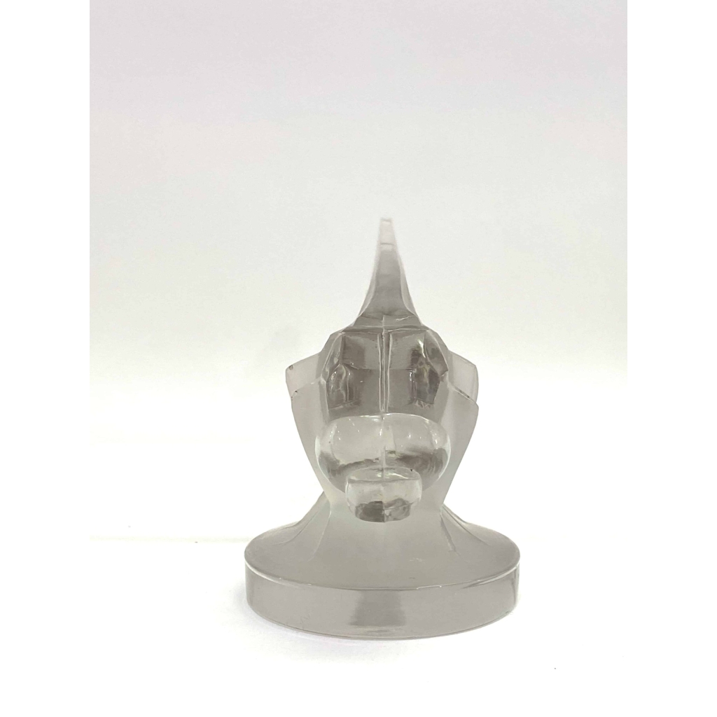 Mascotte « Petite Libellule » verre blanc de René LALIQUE