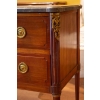 Commode d'époque Louis XVI en acajou.