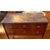 Commode d'époque Louis XVI en acajou.