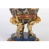 Vase en bronze doré et cristal Napoléon III 19e siècle
