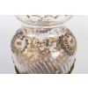 Vase en bronze doré et cristal Napoléon III 19e siècle