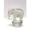 Presse-Papiers « Toby Eléphant » verre blanc de René LALIQUE