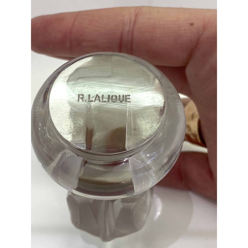 Presse-Papiers « Toby Eléphant » verre blanc de René LALIQUE