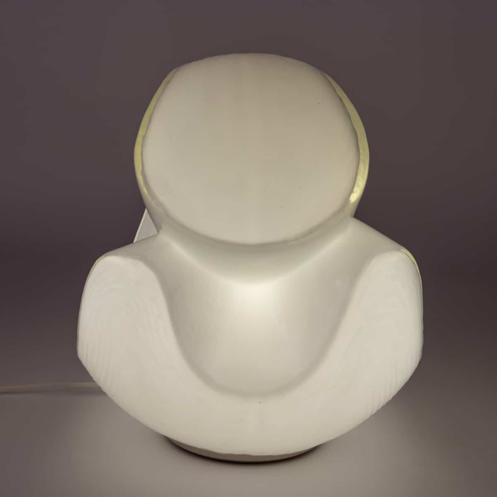 Lampe en verre de Murano vers 1970 Italie | Biron Lampe en verre de Murano vers 1970 Italie