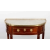 Console Louis XVI en acajou estampille de JL CAUMONT | Biron Console Louis XVI en acajou estampille de JL CAUMONT