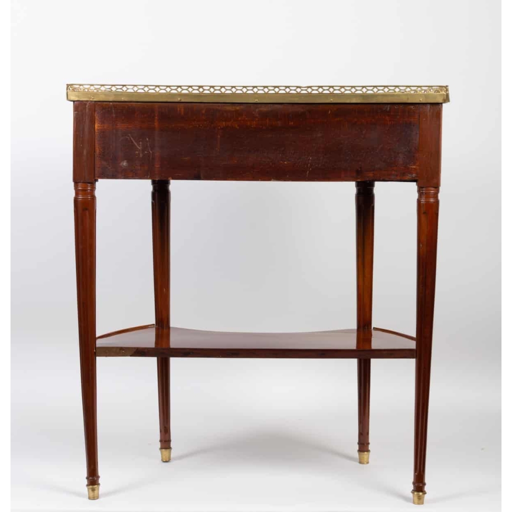 Console Louis XVI en acajou estampille de JL CAUMONT | Biron Console Louis XVI en acajou estampille de JL CAUMONT