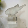 Rene Lalique Presse-Papiers Moineau Sur Socle Ailes Croisées | Biron Rene Lalique Presse-Papiers Moineau Sur Socle Ailes Croisées