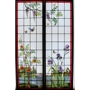 VITRAUX VITRAIL ROSE ET IRIS V104 | Biron ||