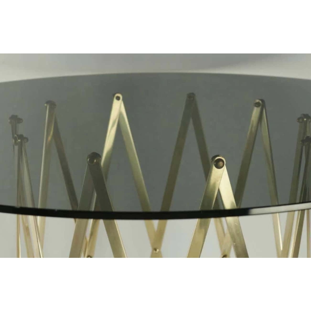 Table ou grand guéridon Maison Honoré 1960. | Biron Table ou grand guéridon Maison Honoré 1960.