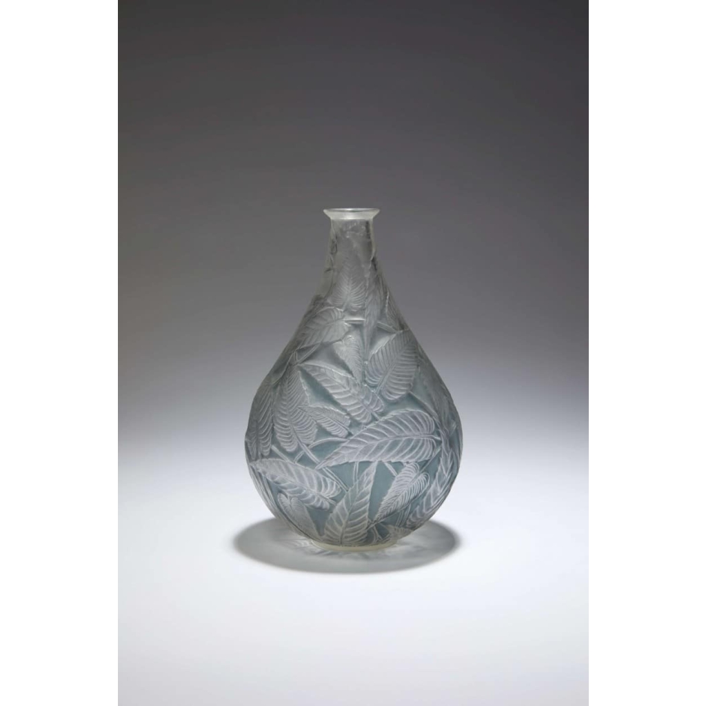 René LALIQUE : Vase » Sauge « | Biron |