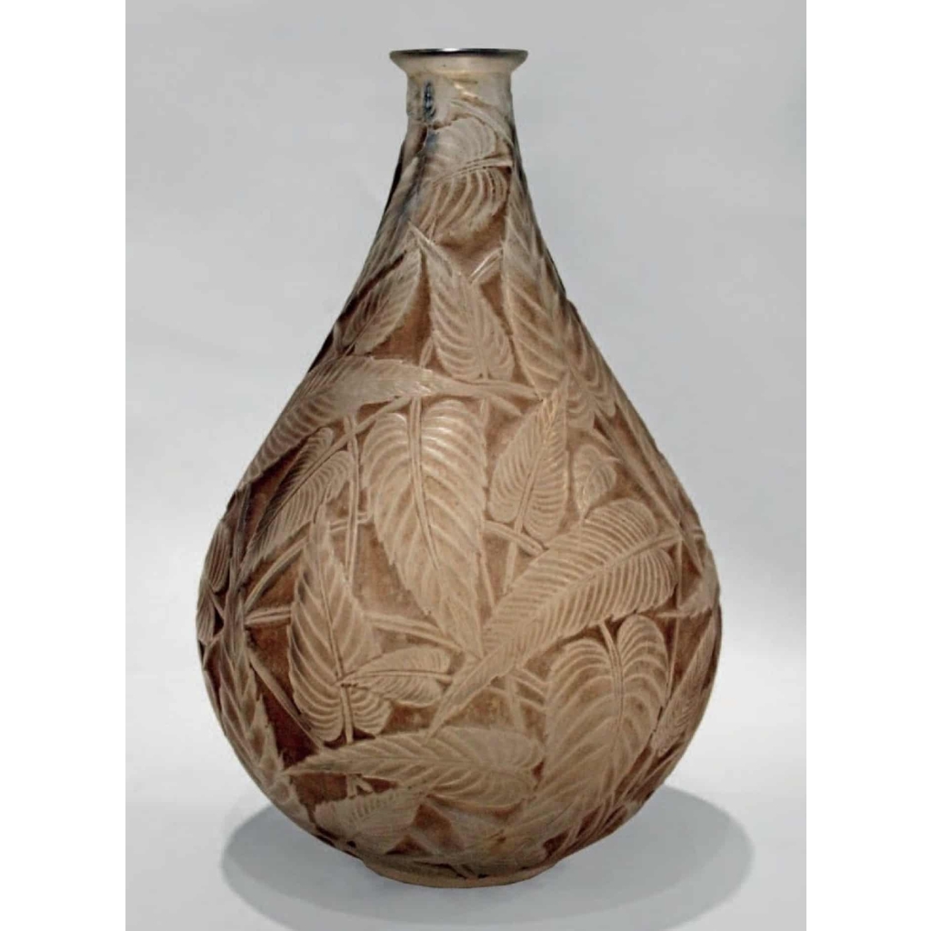 René LALIQUE Vase » Sauge » – 1923 | Biron |||