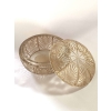 Boîte « Coquilles » verre blanc patiné sépia de René LALIQUE