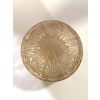 Boîte « Coquilles » verre blanc patiné sépia de René LALIQUE