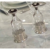 Jean E. Puiforcat Pair of Silver and Cristal Bottle | Biron Jean E. Puiforcat Pair of Silver and Cristal Bottle