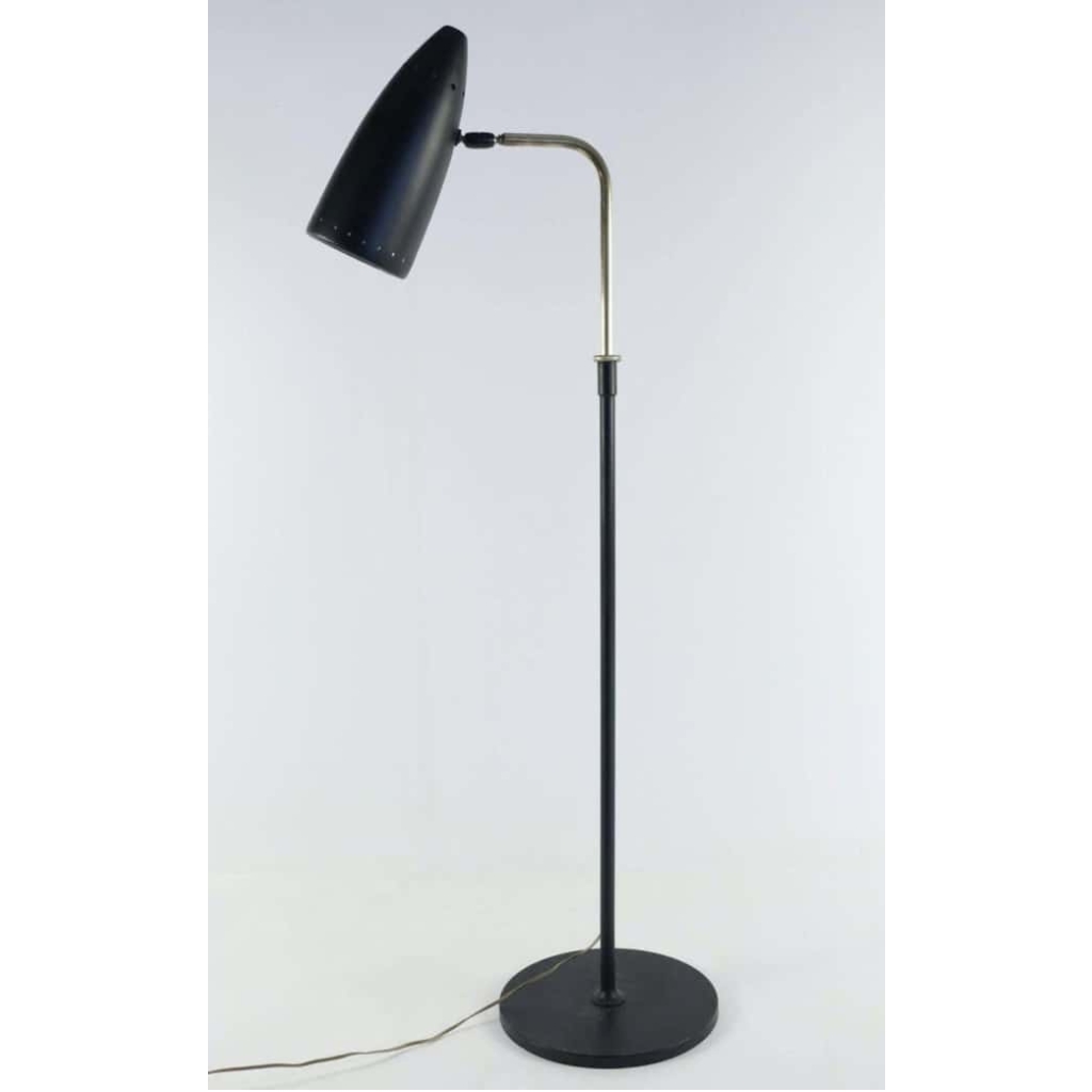 Lampadaire liseuse de Pierre Guariche 1950 | Biron Lampadaire liseuse de Pierre Guariche 1950