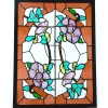 VITRAUX VITRAIL ART NOUVEAU CLEMATITES V96 | Biron ||||||
