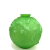 Vase « Druide » Verre Vert Jade Triple Couche de René LALIQUE | Biron ||||||