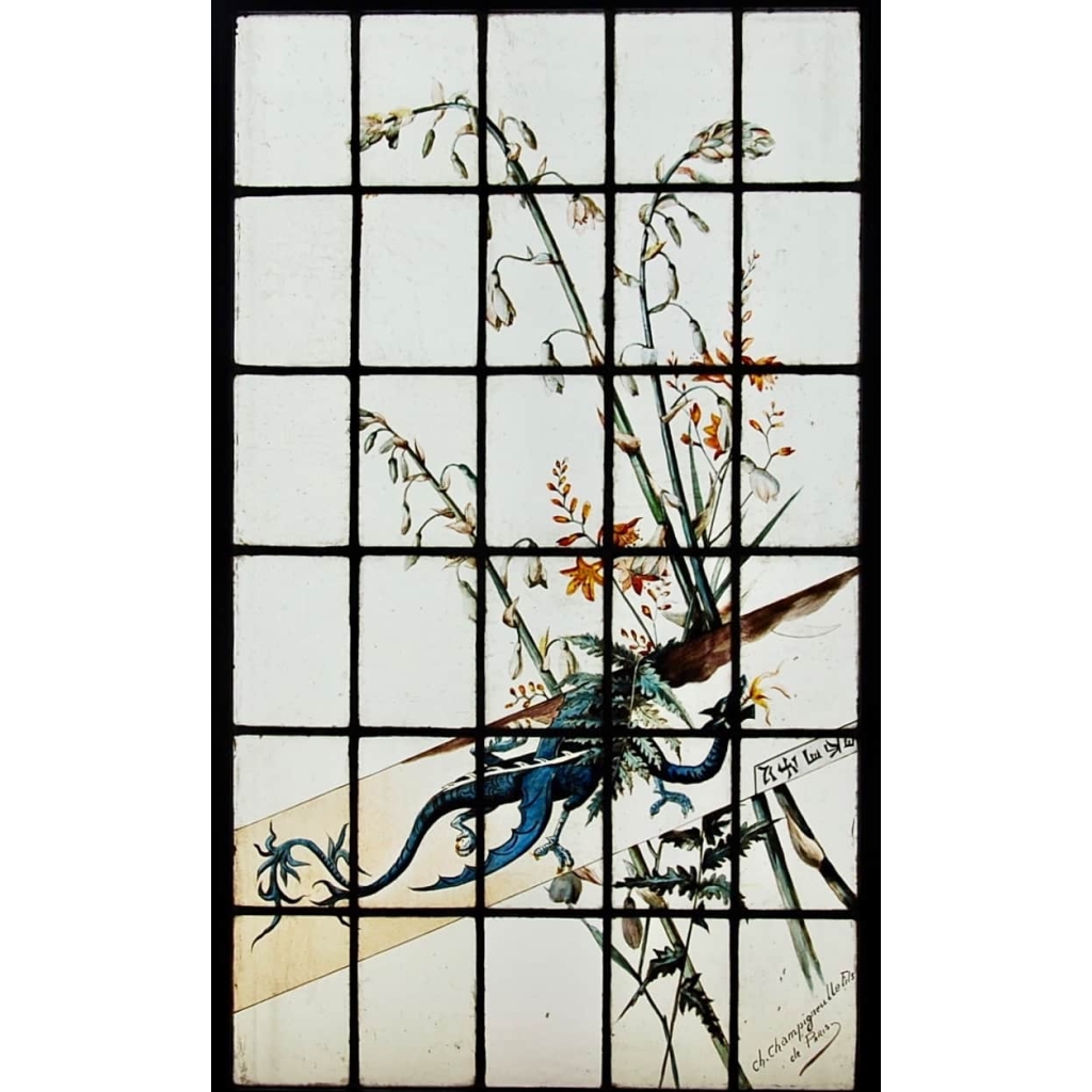 VITRAUX VITRAIL CHAMPIGNEULLE V105 | Biron ||||||