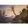 Grand Paysage du sud de L'Italie, Par Alphonse Reimers 1878