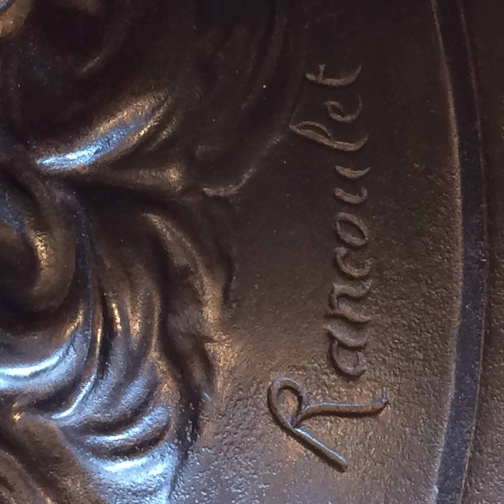 Le sourire de Dame…Fortune-, par Louis Ernest Rancoulet (1842-1915).Bronze vers 1885. | Biron Le sourire de Dame...Fortune-, par Louis Ernest Rancoulet (1842-1915).Bronze vers 1885.