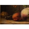Nature morte signée Johanes Reekers datée 1855