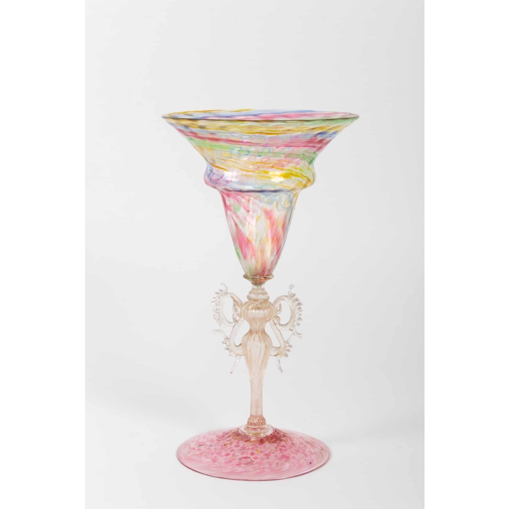 Verre de Venise (Murano)Arc en ciel. SALVIATI 1870 | Biron |||||||
