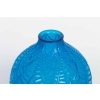 Vase « Espalion » verre bleu électrique de René LALIQUE