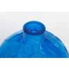 Vase « Courges » verre bleu électrique de René LALIQUE