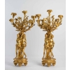 Paire de candélabres style Louis XVI 19e siècle | Biron |||||||||||