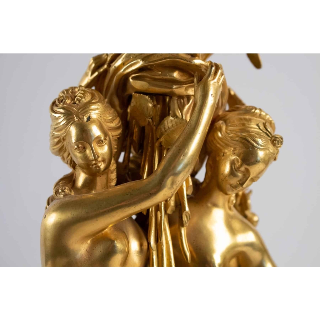 Paire de candélabres style Louis XVI 19e siècle | Biron Paire de candélabres style Louis XVI 19e siècle