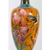 Grand Vase Art Nouveau :aux Iris et Oiseaux (1880) | Biron Grand Vase Art Nouveau :aux Iris et Oiseaux (1880)
