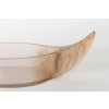 Jardinière « Acanthes » verre blanc patiné sépia de René LALIQUE