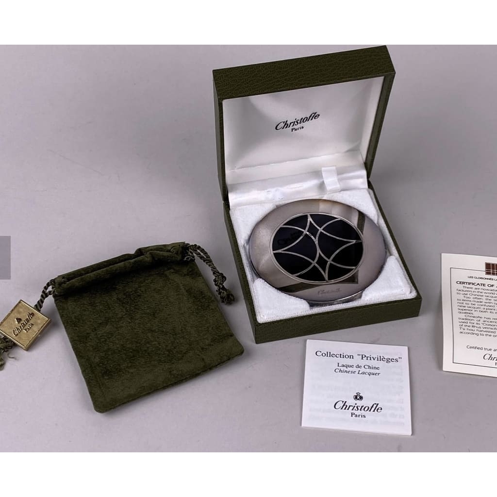 CHRISTOFLE: Miroir de sac « Talisman » | Biron ||||