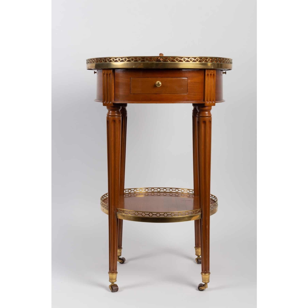 Petite table bouillotte Louis XVI estampillée VIEZ | Biron |||||||||||