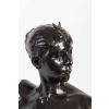 Bronze buste de Diane signé Falguière fondeurs Thiebault Frères | Biron Bronze buste de Diane signé Falguière fondeurs Thiebault Frères