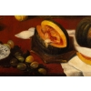 Nature morte aux cerises et melons, XVIII ème siècle. Suiveur de SNYDER