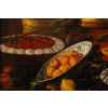 Nature morte aux cerises et melons, XVIII ème siècle. Suiveur de SNYDER