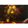 Nature morte aux cerises et melons, XVIII ème siècle. Suiveur de SNYDER