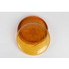 Boite « Deux Sirènes » verre orange opalescent de René LALIQUE