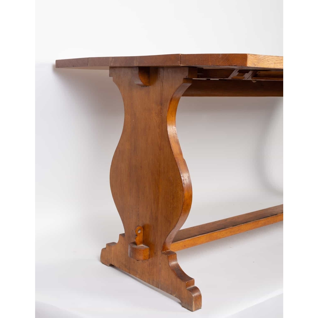 Table de salle à manger de Guillerme et Chambron 1960 | Biron Table de salle à manger de Guillerme et Chambron 1960