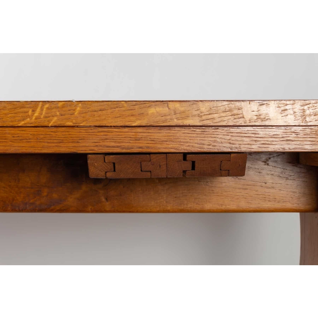Table de salle à manger de Guillerme et Chambron 1960 | Biron Table de salle à manger de Guillerme et Chambron 1960