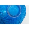 Vase « Gui » verre bleu électrique de René LALIQUE