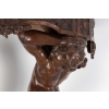 Console Régence en noyer aux Naïades | Biron Console Régence en noyer aux Naïades